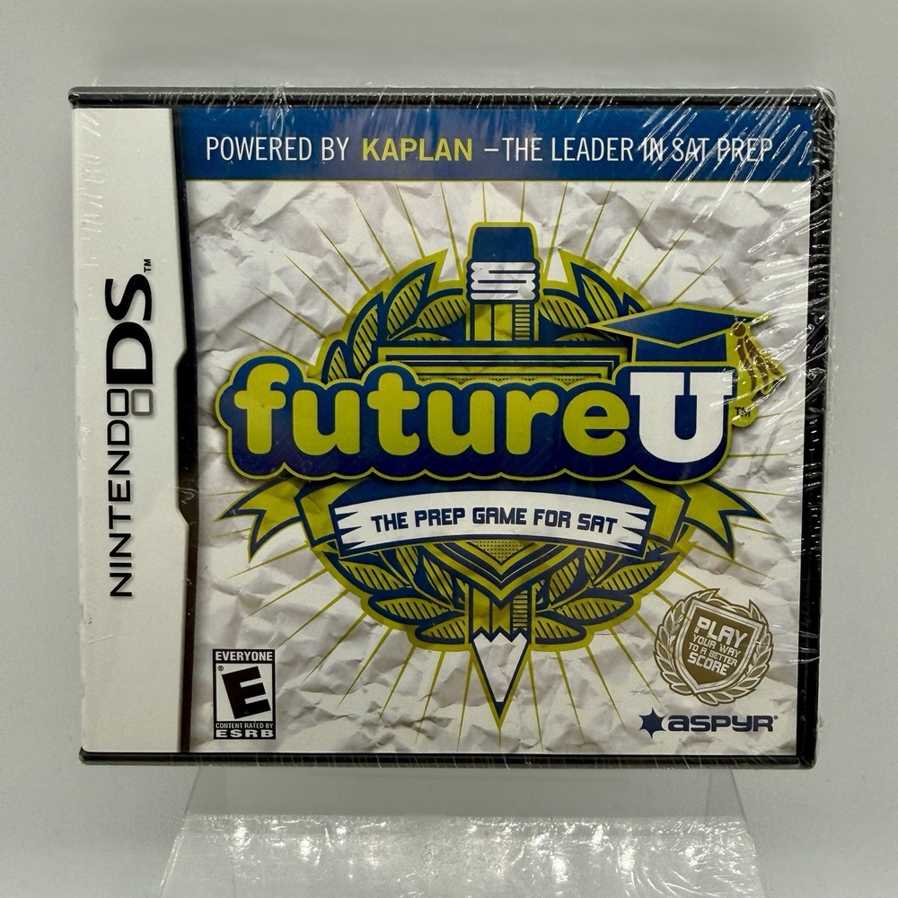 Future U (Nintendo‎ DS) The Prep Game For SAT KAPLAN Factory Sealed Brand New